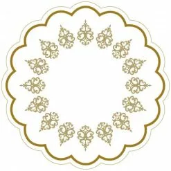 Sovie-horeca Sovie HORECA Tablett-Deckchen Royal Line Weiss Aus Tissue 7-lagig, Ø 180 Mm, 250 Stück - Untersetzer Ornamente -BUFFET ARTIKEL Verkäufe 026f3b50 31fe 4312 ab11 1e38b7888284