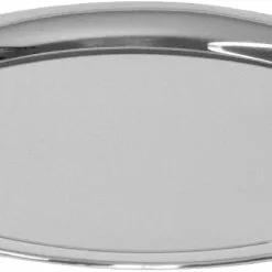 Contacto 4x Ovales Serviertablett Aus Edelstahl, Matt Poliert, Mit Gebördeltem Rand Länge: 26,5 -BUFFET ARTIKEL Verkäufe 1081a016 13cd 476d b3dd a7ee1fe5fe1f 1