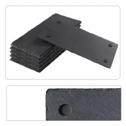 Null EGenuss 6er-Set Schieferplatten Dessertteller Sushi Geschirr Schwarz Teller Schiefer Serviertablett 30x15 Cm -BUFFET ARTIKEL Verkäufe 1843fac3 6a6c 40eb 96c0 70903dc5236b scaled