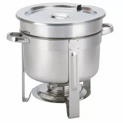 Metro-professional METRO Professional Chafing Dish/ Suppenstation, Edelstahl, Rund 9.8 L