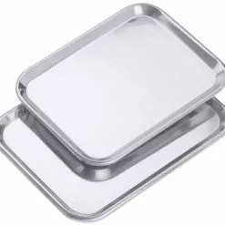 Contacto 4x Ovales Serviertablett Aus Edelstahl, Matt Poliert, Mit Gebördeltem Rand Länge: 28,5 -BUFFET ARTIKEL Verkäufe 28067a1c 9730 4991 93e9 760c7dc7637d 1