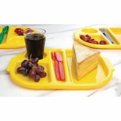 Olympia Kristallon Tabletts Mit Fächern 32,2x23,6cm Gelb -BUFFET ARTIKEL Verkäufe 2c9d7806 0546 40ef b8c4 5c4d9140023e