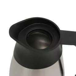 Metro-professional METRO Professional Isolierkanne, Edelstahl/ Polypropylene/Silikon, 14.7 X 10.8 X 18.8 Cm, 0.5 L, Warm- Und Kalthaltfunktion, Mit Griff, Silber/schwarz -BUFFET ARTIKEL Verkäufe 33ada06f aa28 4eb5 a518 43f226a1b2d6