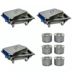 Contacto 4x Brennbehälter Aus Edelstahl -BUFFET ARTIKEL Verkäufe 3885dd2b b688 48a7 8688 a6202fac1d5b