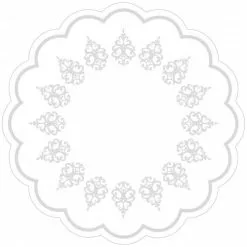 Sovie-horeca Sovie HORECA Tablett-Deckchen Royal Line Weiss Aus Tissue 7-lagig, Ø 180 Mm, 250 Stück - Untersetzer Ornamente