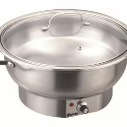Was-germany WAS Germany - Elektro Chafing Dish Mit Roll Top Deckel, 6,8 Ltr. , Ø 39,5 Cm, Chromnickelstahl (1460689) -BUFFET ARTIKEL Verkäufe 4109d82d 7fdb 431a bd8f 2373ddb36d25 1