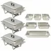 VidaXL Chafing Dish Set 3-tlg. Edelstahl -BUFFET ARTIKEL Verkäufe 675ef8d7 422d 4489 9bbe 7fbf488c04bc 3