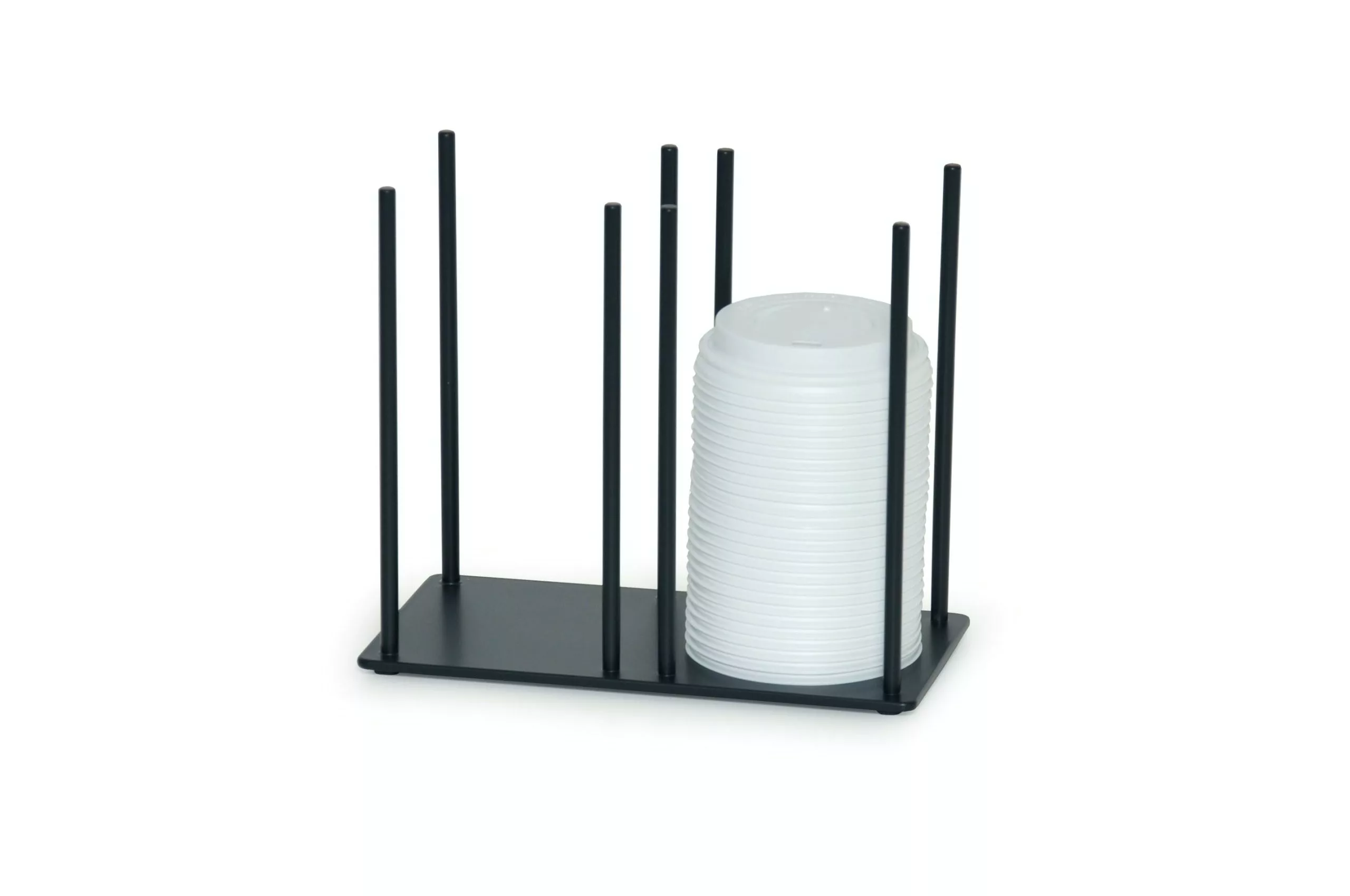 Null DD 131BK - Deckelspender 2 Fächer Schwarz 3 Null DD 131BK - Deckelspender 2 Fächer Schwarz