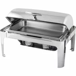Was-germany WAS Germany - Elektro Chafing Dish GN 1/1 Mit Roll Top Deckel, 56 X 36 X 32 Cm, Chromnickelstahl (1460590) -BUFFET ARTIKEL Verkäufe 83fed648 8297 43bb a59a 9b6328f63077