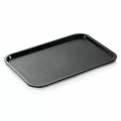 Was-germany WAS Germany - Tablett Tray 92, 45,5 X 35,5 X 2 Cm, Schwarz, Polypropylen (9223455)