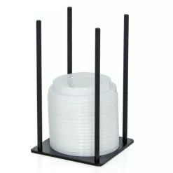 Null DD 130BK - Deckelspender 1 Fach Schwarz