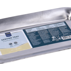 Metro-professional METRO Professional Tablett, Edelstahl, 21 X 13 X 1.8 Cm, Rundeckig, Stapelbar, Silber -BUFFET ARTIKEL Verkäufe 9c5f547f f3b5 43ee ae16 3d592e5ee7b6