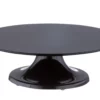 Null Tortenplatte Drehbar Melamin Schwarz Ø 32 Cm