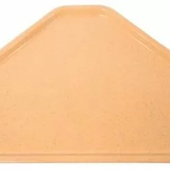 2x Contacto Kantinen-Tablett. Glasfaserverstärktes Polyester. Länge: 46 Cm. Breite: 36 Cm. Höhe: 2.5 Cm. Lichtgrau -BUFFET ARTIKEL Verkäufe cdd87106 35b5 4989 bad0 ff4e5a9165b2