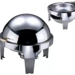 Contacto Roll-Top Chafing Dish, Mit Einem Brennbehälte, Elektr Heizplatte