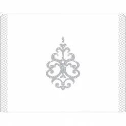 Sovie-horeca Sovie HORECA Eierwärmer Royal Line Silber Aus Tissue 9-lagig, 105 X 82 Mm, 150 Stück - Ornament