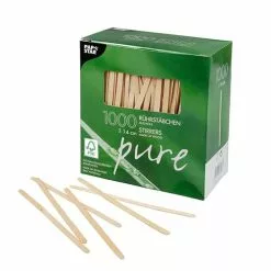 PAPSTAR 10000 Rührstäbchen, Holz "pure" 11 Cm X 5 Mm Einzeln Gehüllt -BUFFET ARTIKEL Verkäufe f62bd195 4a15 41af afdf 264175c6a0b6 3